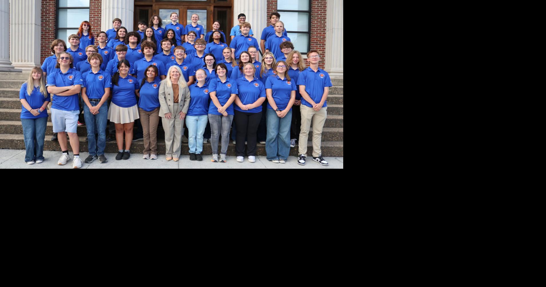 CCHS Band recognized at school board meeting for competition success