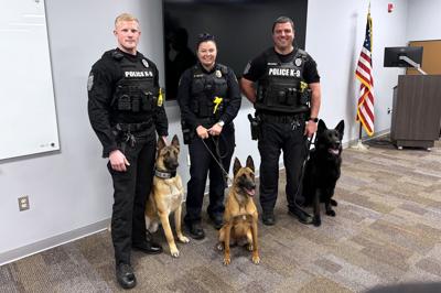Sevierville Police Department welcomes new police dogs | News ...