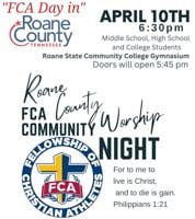Roane State to host FCA event tonight