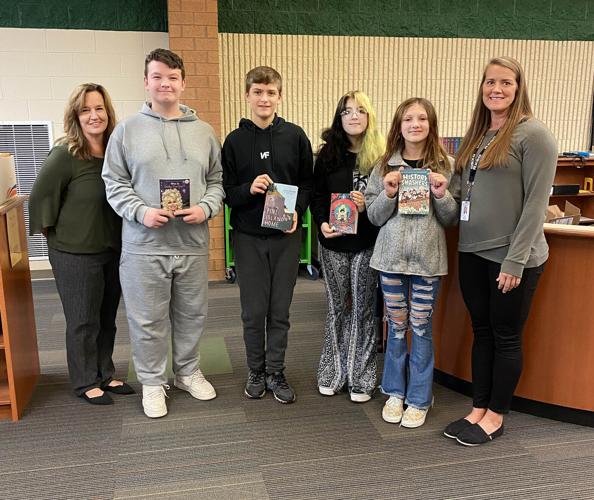 Harshbarger Office makes book delivery to Sevier Schools News