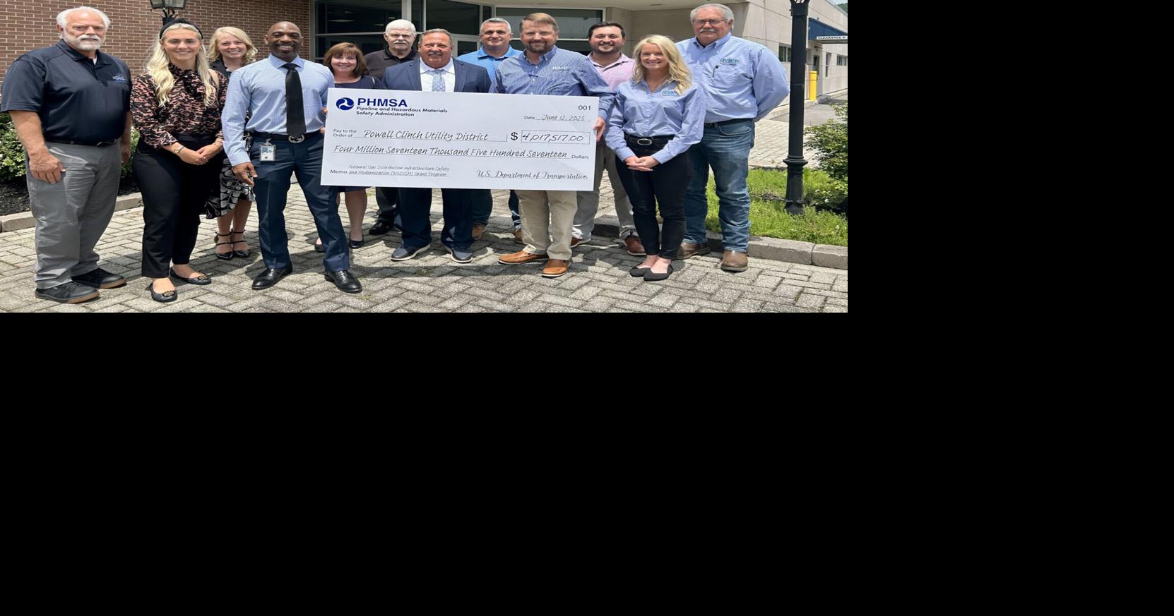 Powell Clinch Utility District Awarded Over $4 Million in Federal ...