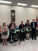 Teachers of the year recognized at board meeting