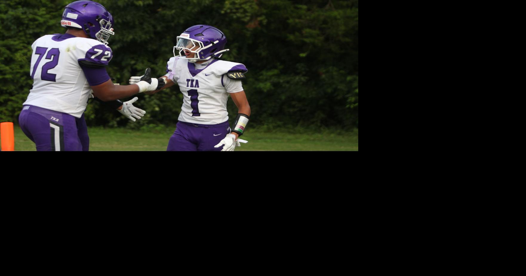 The King's Academy welcomes football back, scrimmages Harriman