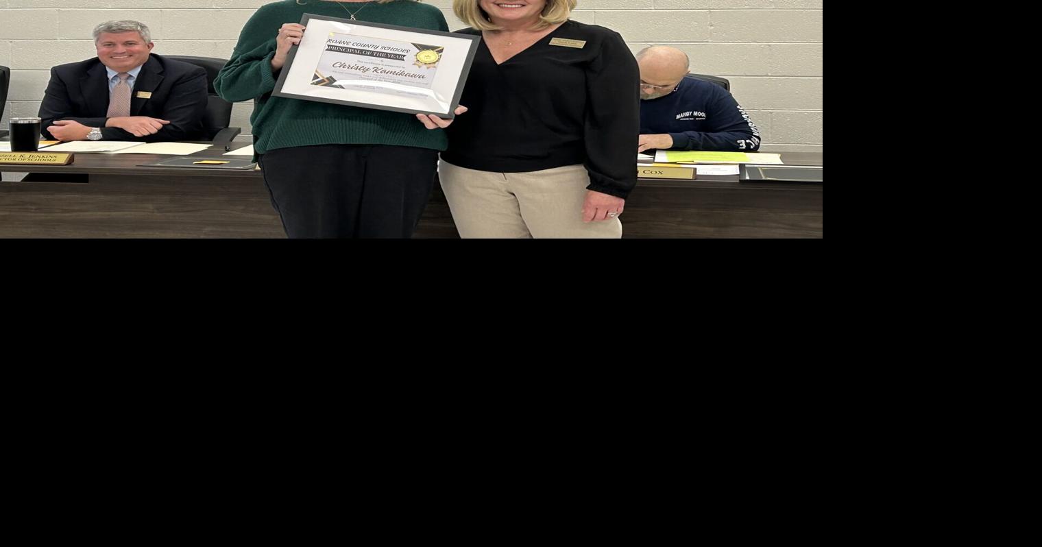 Principal and Teachers of the Year recognized at school board meeting ...