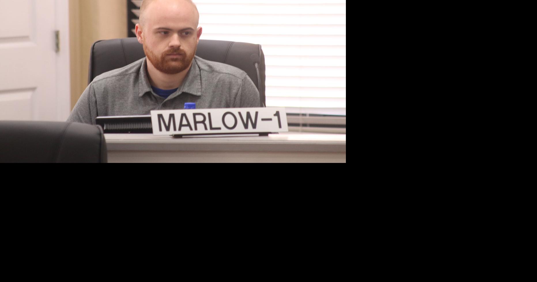 26-year-old Marlow set to start third term on county commission