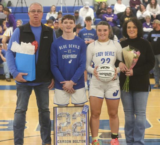 Jellico Basketball Senior Night Lafollette