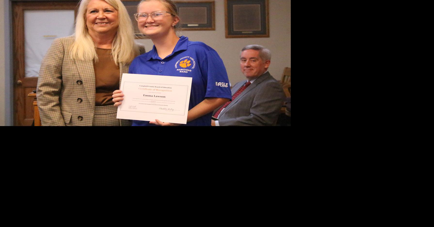 Eight CCHS AP Capstone students recognized