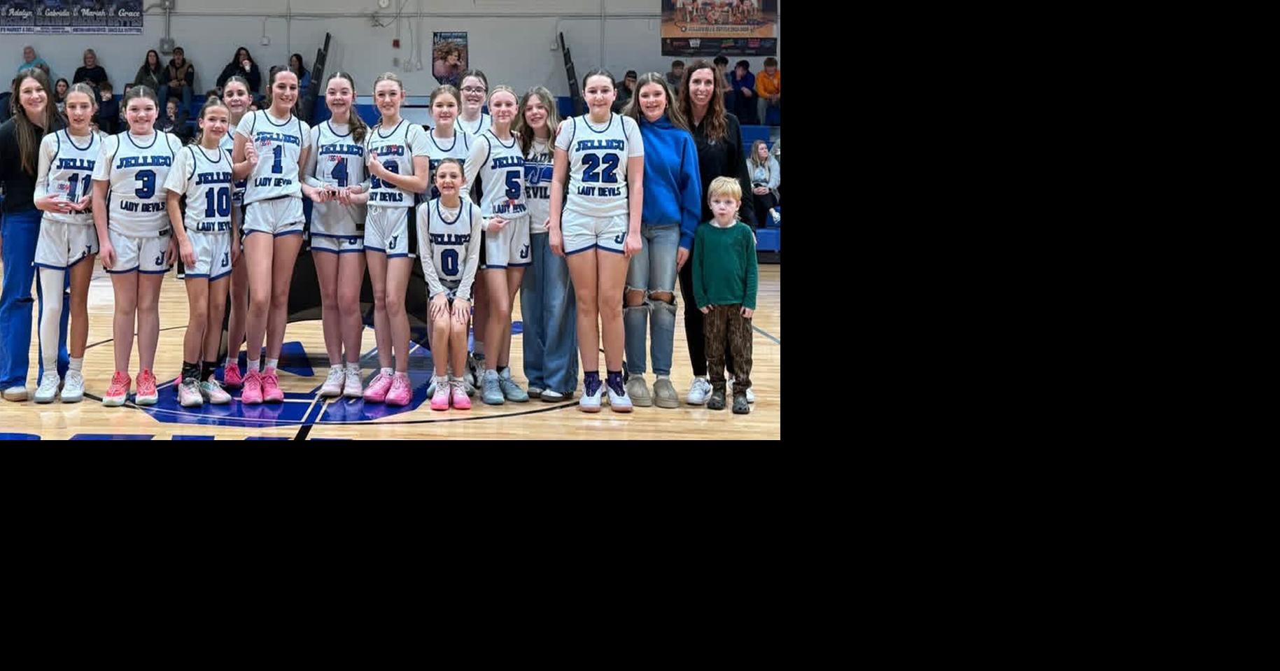 Lady Blue Devils win district championship 