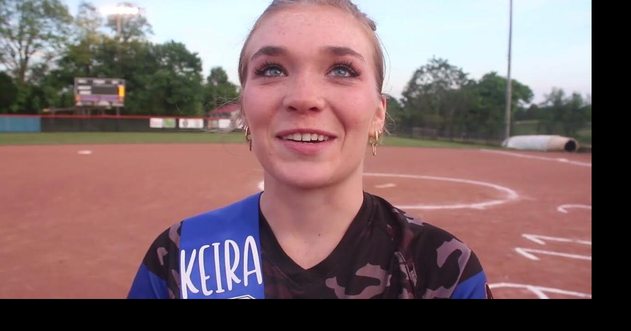 FREE VIDEO: Campbell County's Keira Bierdemann talks reaching 400 career strikeouts