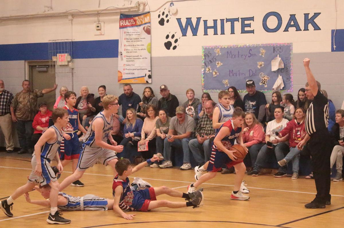 Wynn, White Oak split middle school games