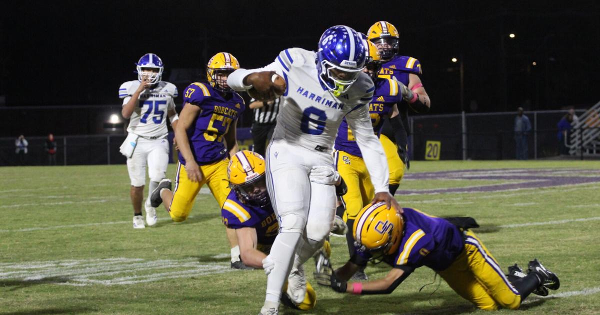 Ground Column Harriman ground game churns out 35-0 shutout over Oliver Springs ...