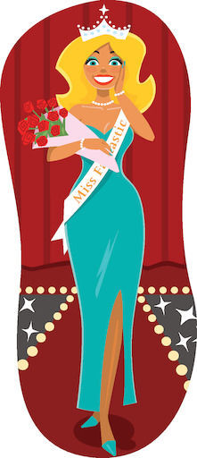 Pageant vector
