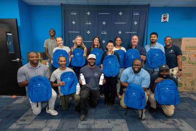 CleanSpark employees recently came together to pack and donate backpacks filled with essential back-to-school supplies including water bottles, pencil cases, pencils, crayons, and folders for 30 incoming kindergartners at Jellico Elementary School.