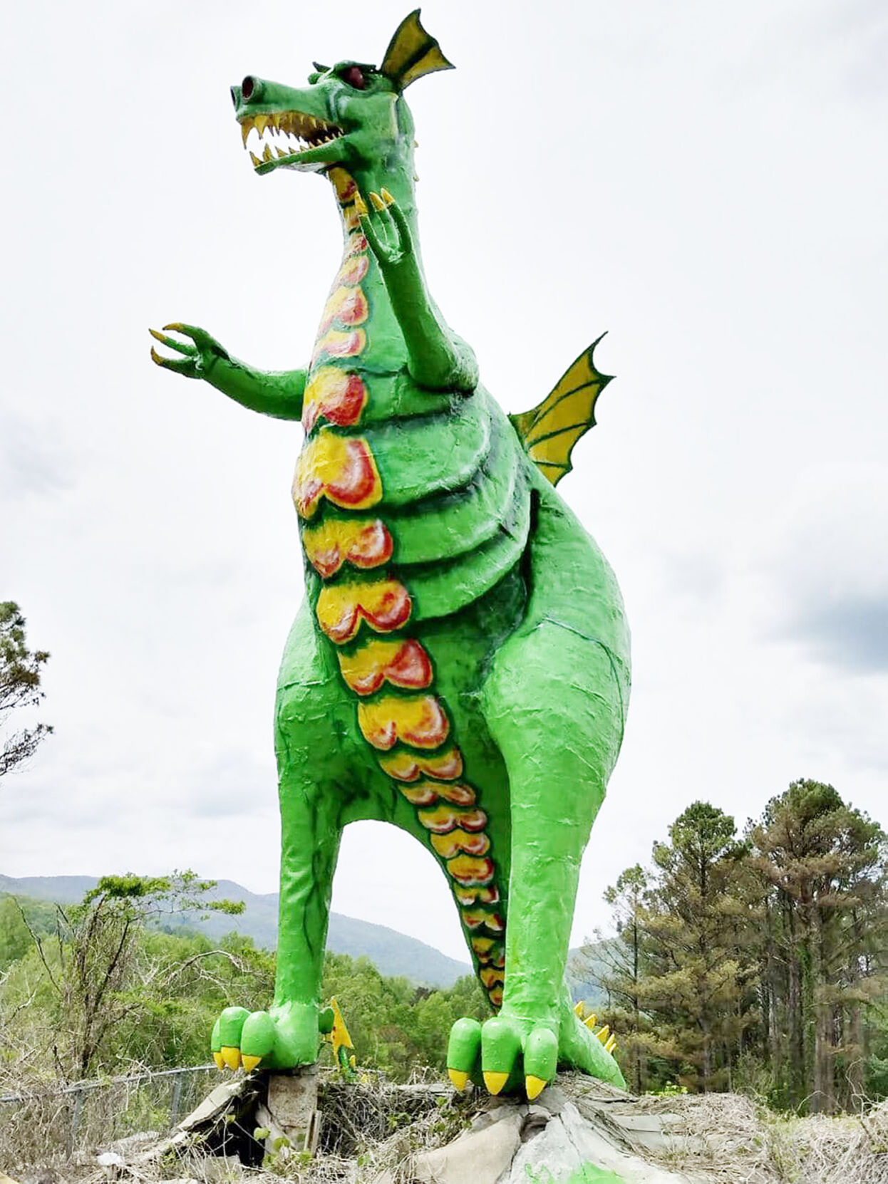Caryville's iconic Dragon is restored | Lafollette