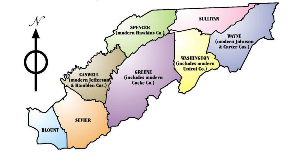 Upland Chronicles by Carroll McMahan — Sevier was a part of the failed