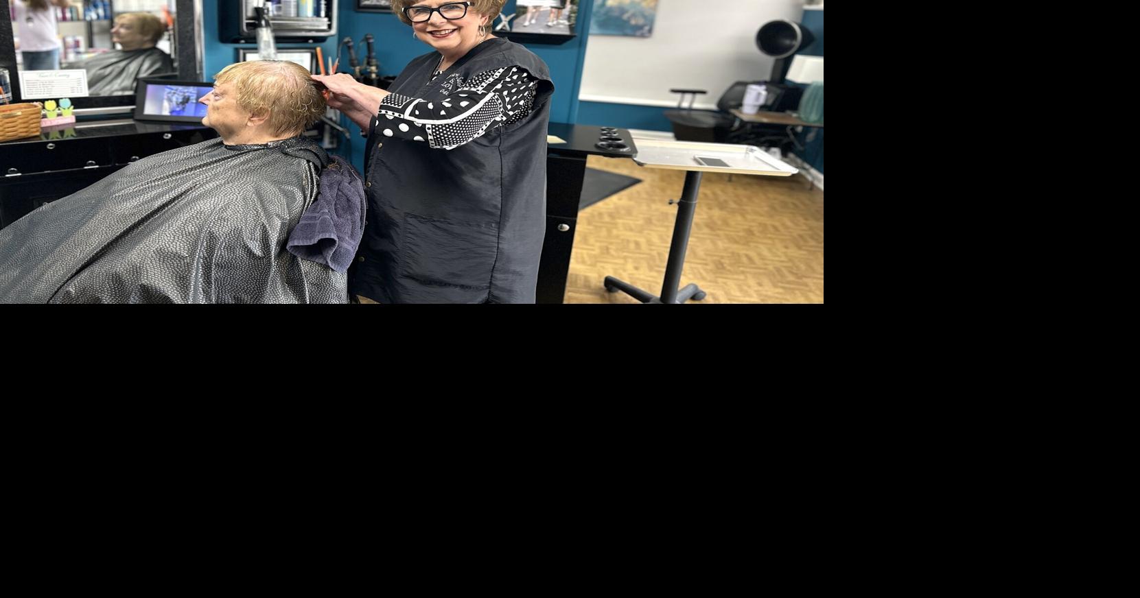 Loveday celebrating five decades of cutting hair