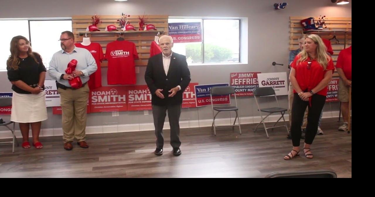 FREE VIDEO: State senator Ken Yager speaks at Campbell County Republican Headquarters opening Jun 9, 2026 Jun 9, 2026 Updated 7 mins ago