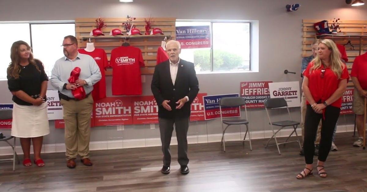 FREE VIDEO: State senator Ken Yager speaks at Campbell County Republican Headquarters opening Jun 9, 2026 Jun 9, 2026 Updated 7 mins ago