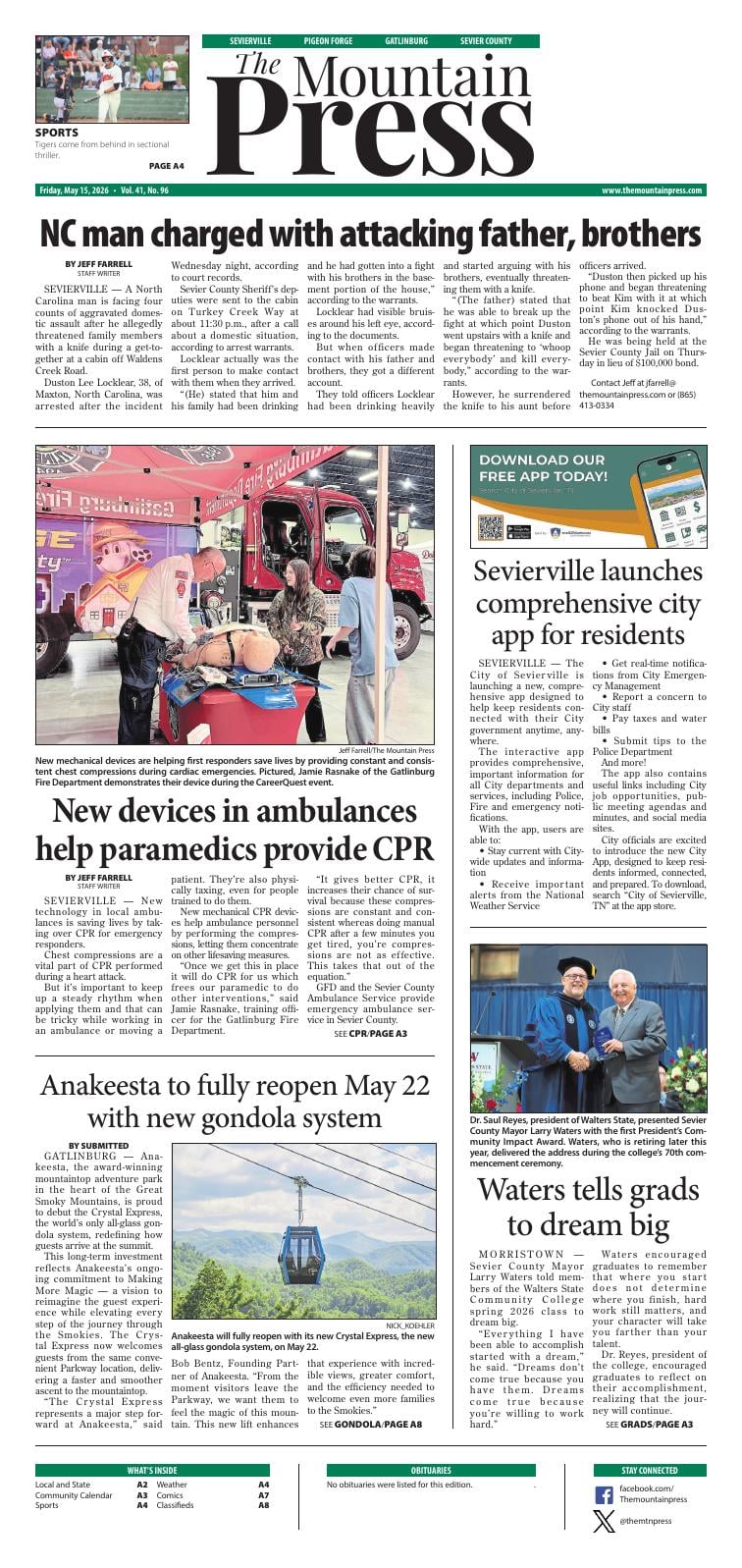 Page A1 | e-Edition | themountainpress.com