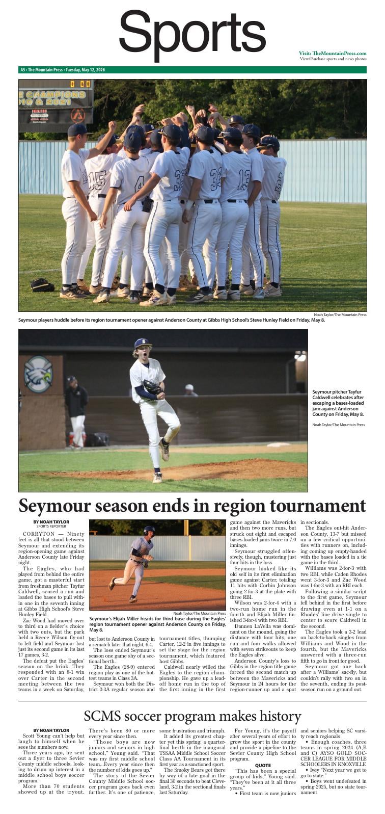 Page A5 | e-Edition | themountainpress.com