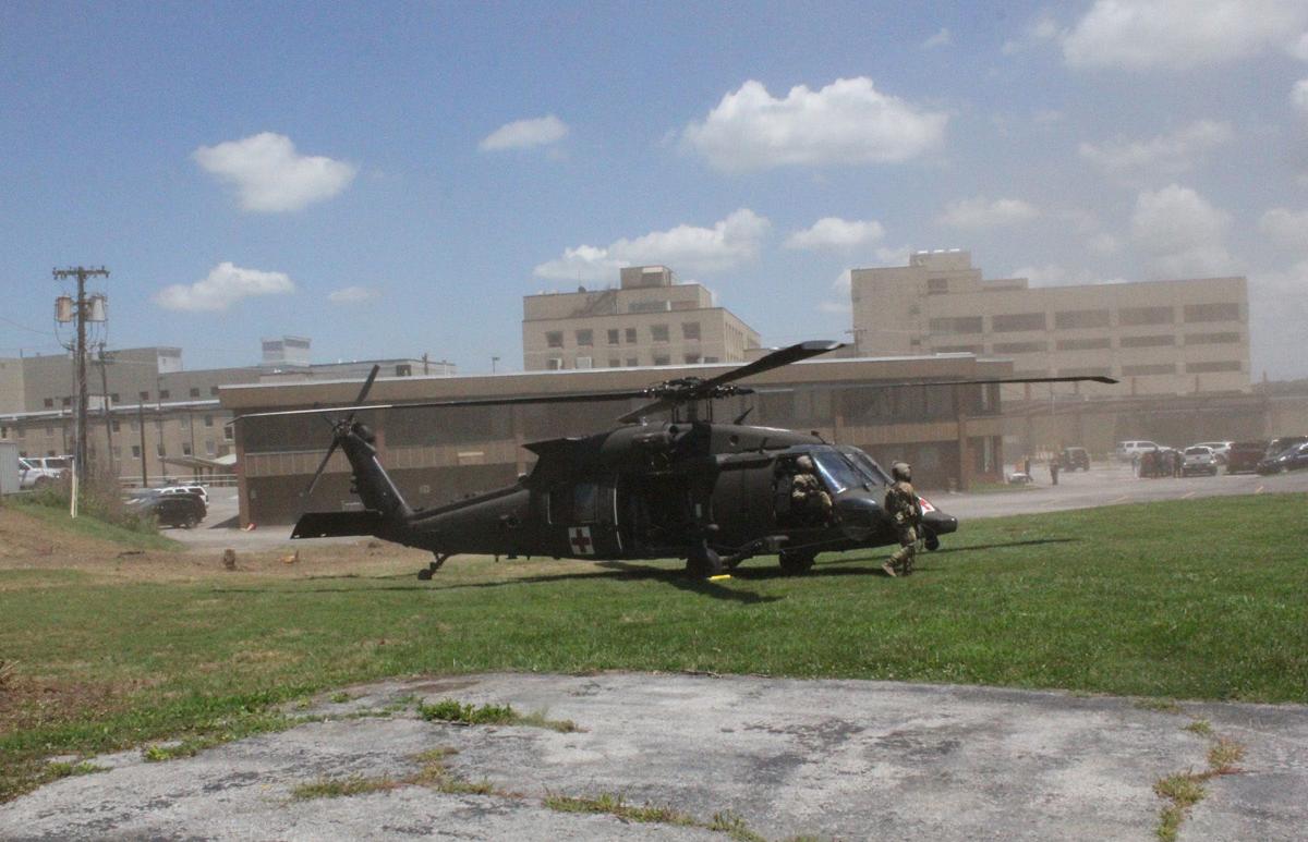 Black Hawk drill at HMH