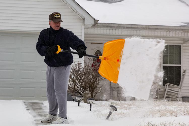 Area hit by waves of sleet, snow; more on the way | Local News ...