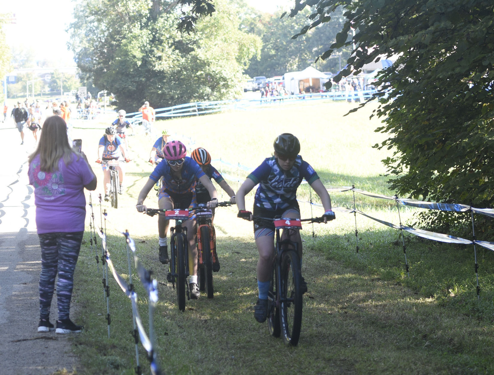 Youth mountain bike races held at Buffalo Lake Sunday Sports