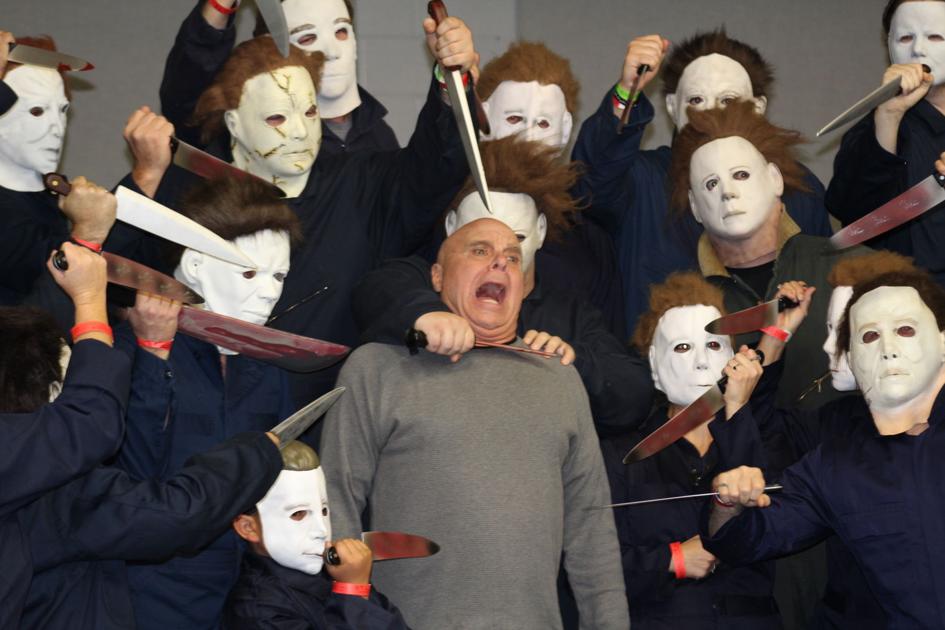 Michael Myers Record Attempt Falls Short Local News Thenewsenterprise Com