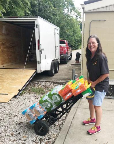 VFW collects items to help Eastern Kentucky flood victims