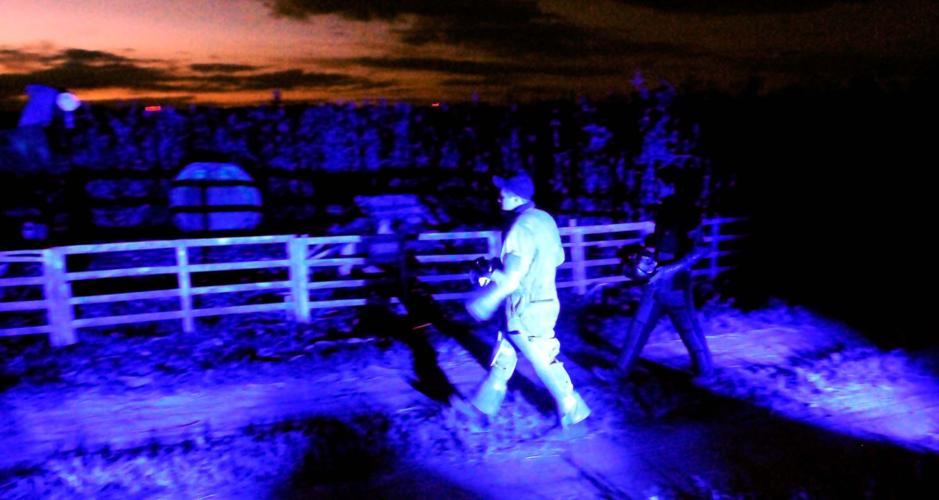 Faces and Places Zombie paint ball Local News