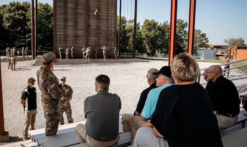 Surrounding state civilian aides to the Secretary of the Army visit