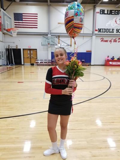 Cheerleader of the month