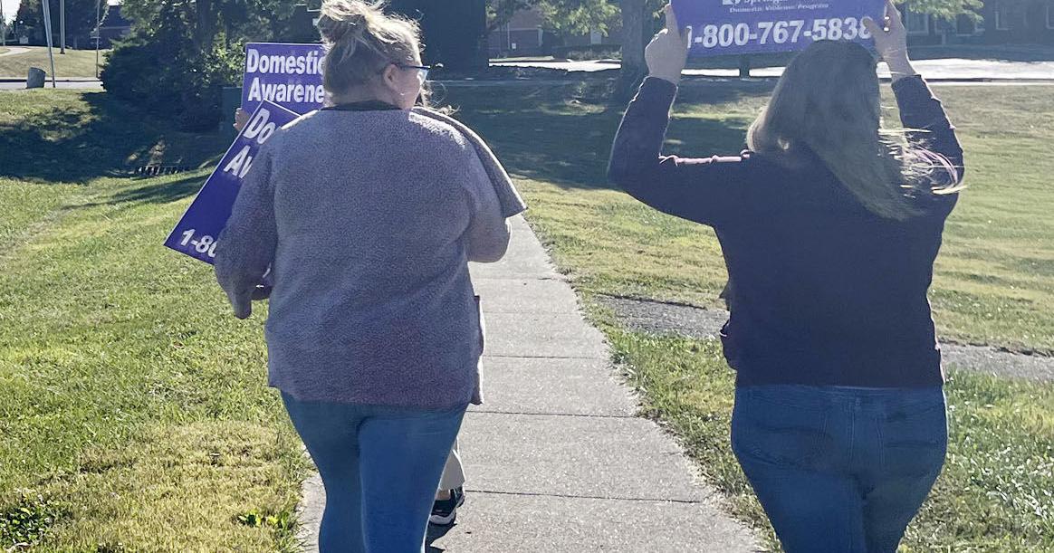 Walk kicks off Domestic Violence Awareness Month | Local News ...