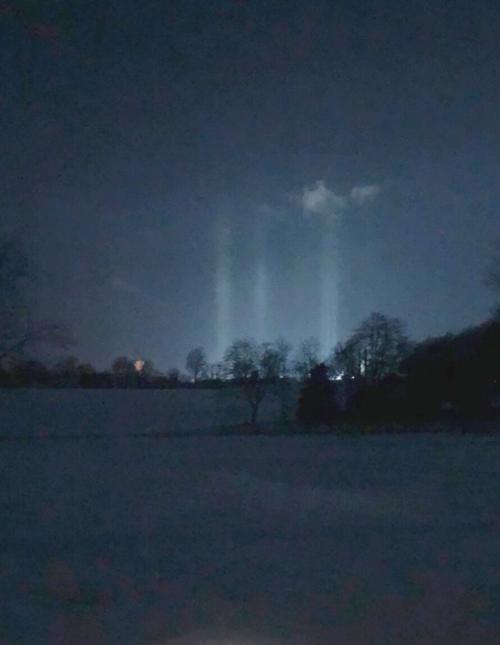 Rare lights in the sky