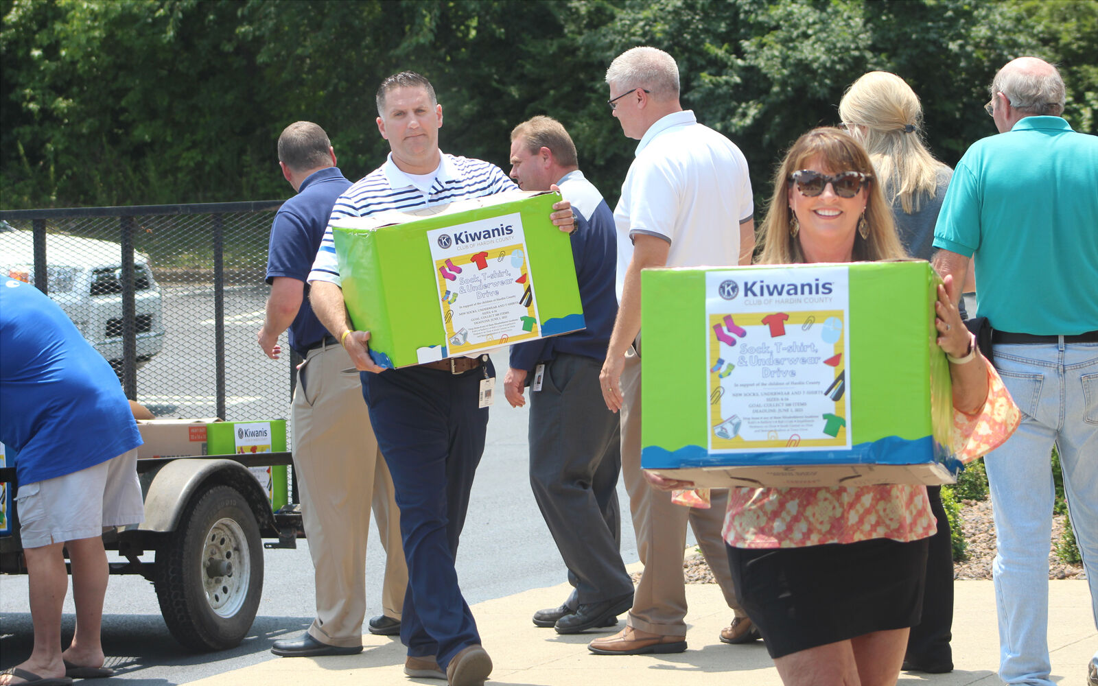 Kiwanis Club helps outfit kids for school - Vimarsana News