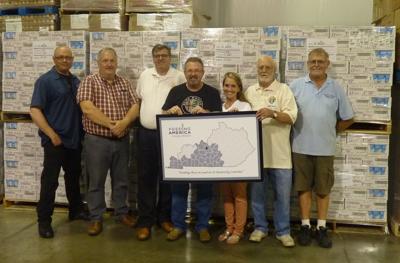 Knights of Columbus members continue support of Feeding America