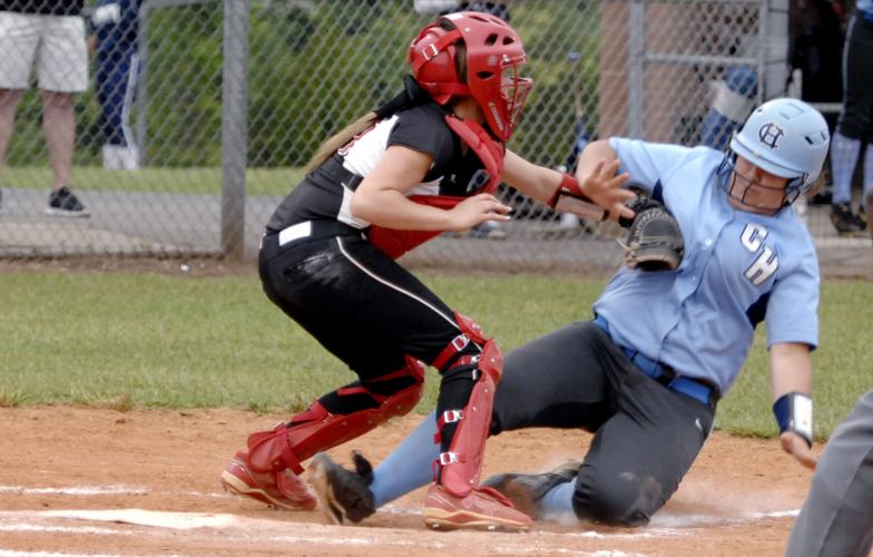 17TH DISTRICT SOFTBALL: Central Hardin #39 s Bryant triples three times in