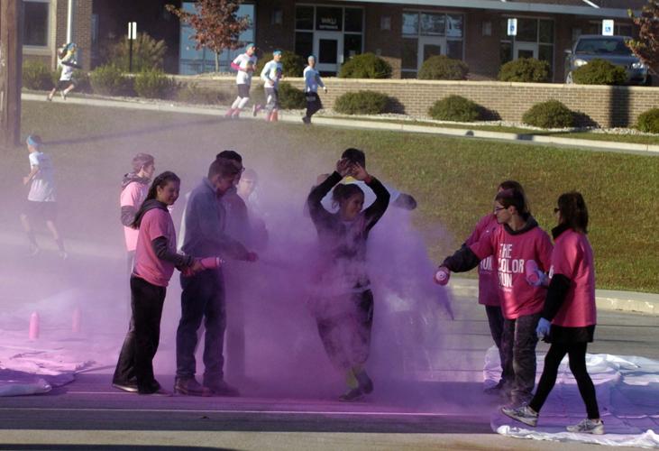 'Greatest morning ever': About 1,600 participants doused at Color Run ...