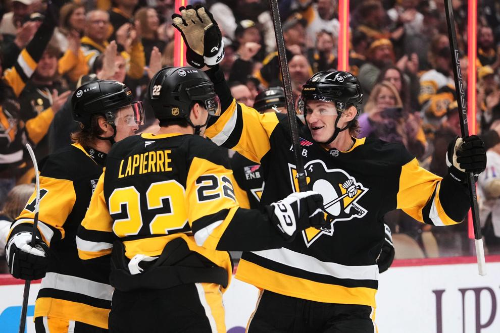 Penguins blank Panthers 4-0, spoiling Black’s debut