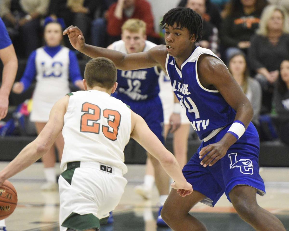 Boys Basketball 18th District Larue County 73 Hart County 44