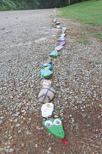 A pair of rock snakes brings Nelson County communities together | Local ...