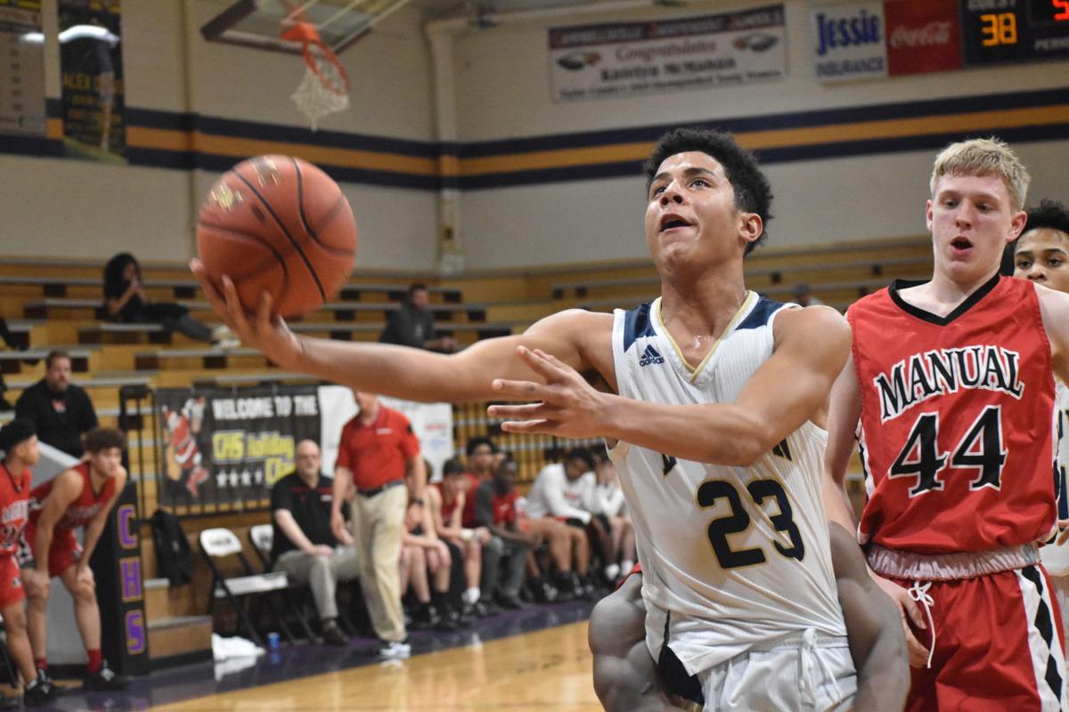 Boys Basketball E Town Defeats Manual Sports