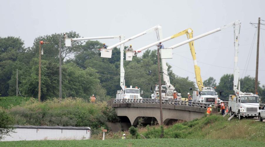 PHOTOS: Crews work over Interstate 65 | Local News | thenewsenterprise.com