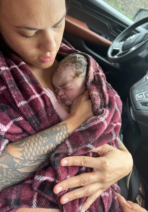 The 313 baby: Novah White makes surprise arrival en route to hospital