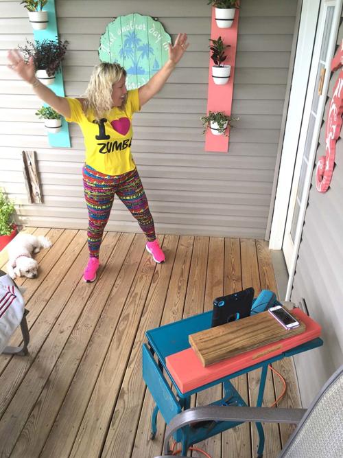 Social distancing Zumba