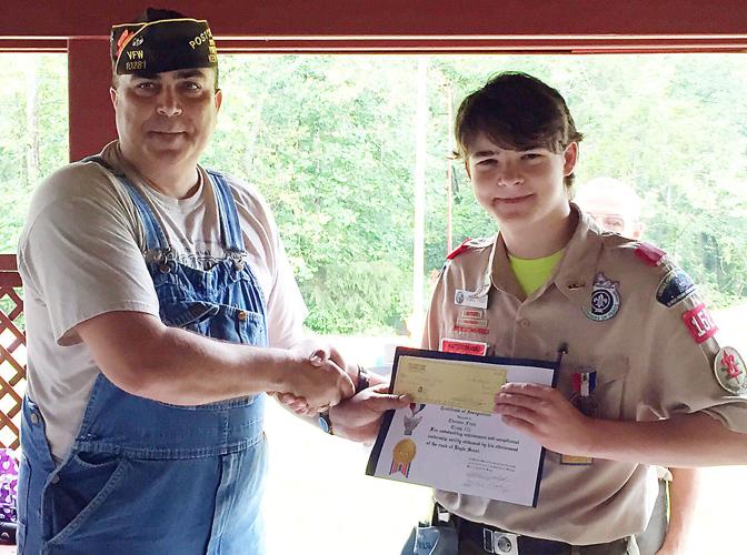 Boy Scout Troop 152 preforms flag retirement ceremony | Neighbors ...