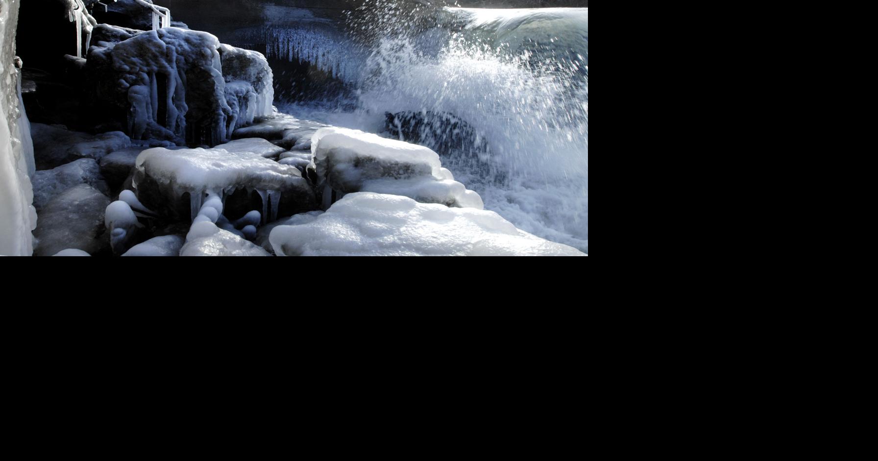 PHOTO Ice on the rocks Local News
