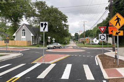 In a roundabout way