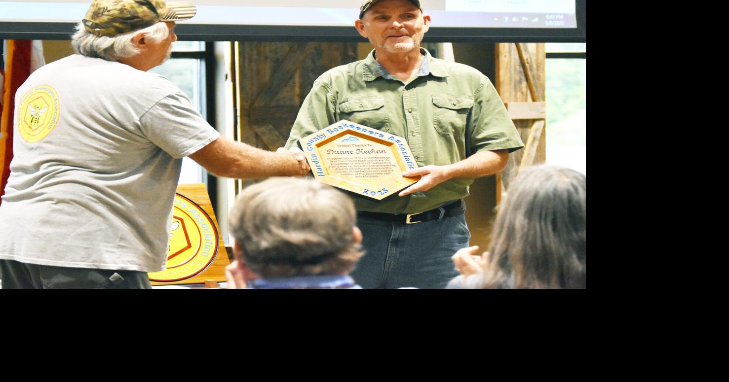 Beekeepers surprise association president with gift | Local News ...