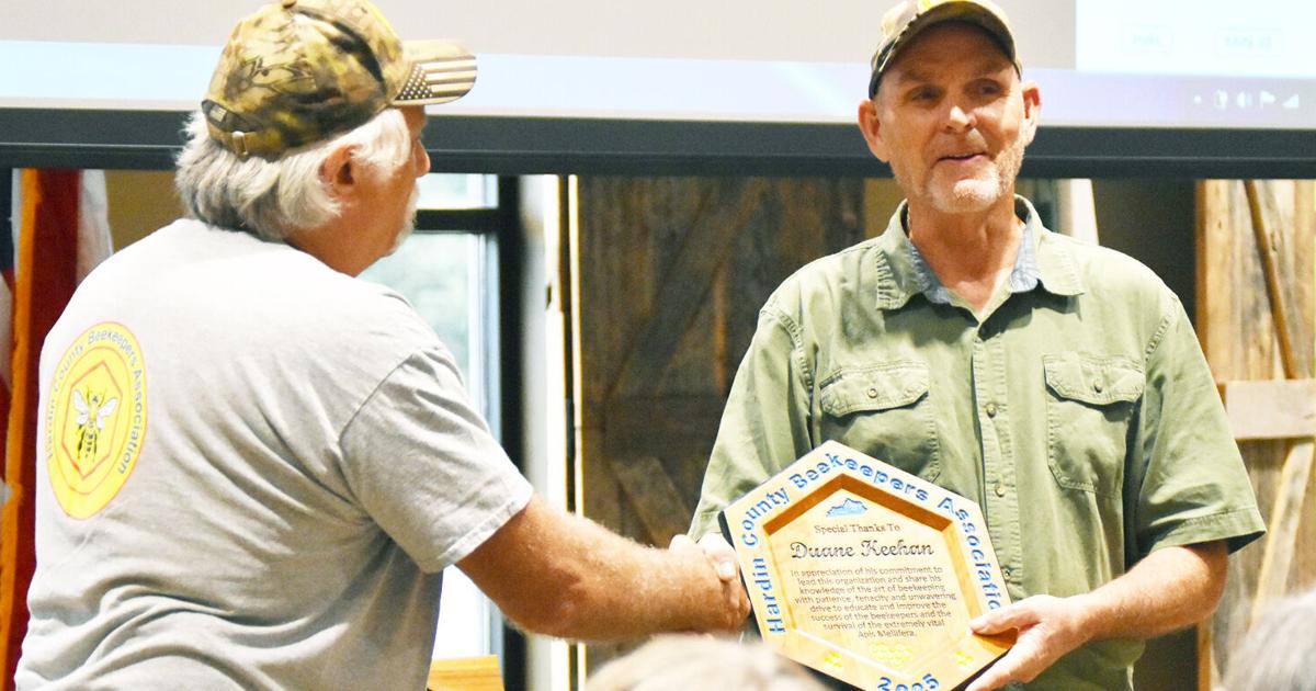 Beekeepers surprise association president with gift | Local News ...